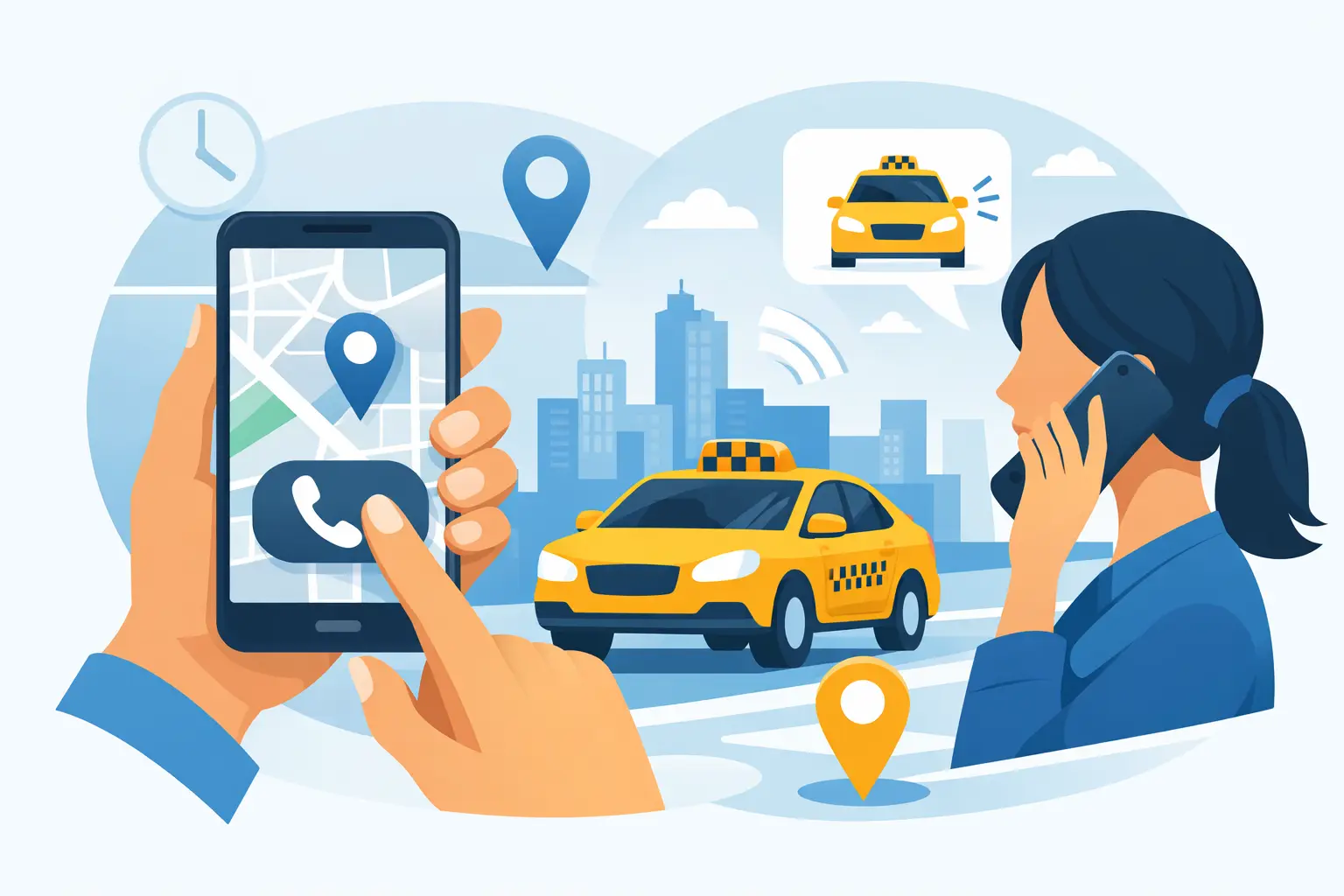How to Book a Taxi by Phone Fast
