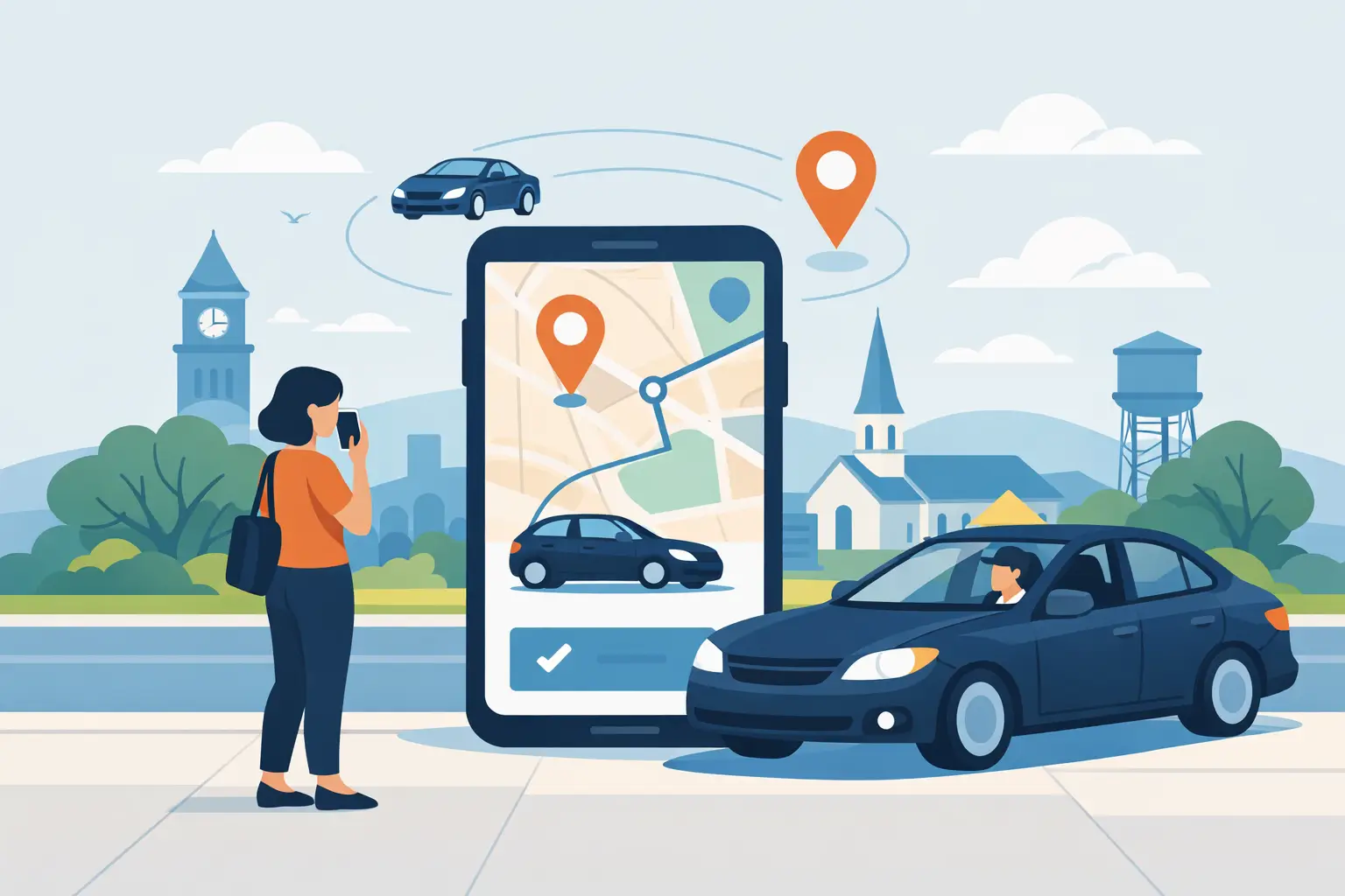 How to Get a Ride by Phone Around Hempstead