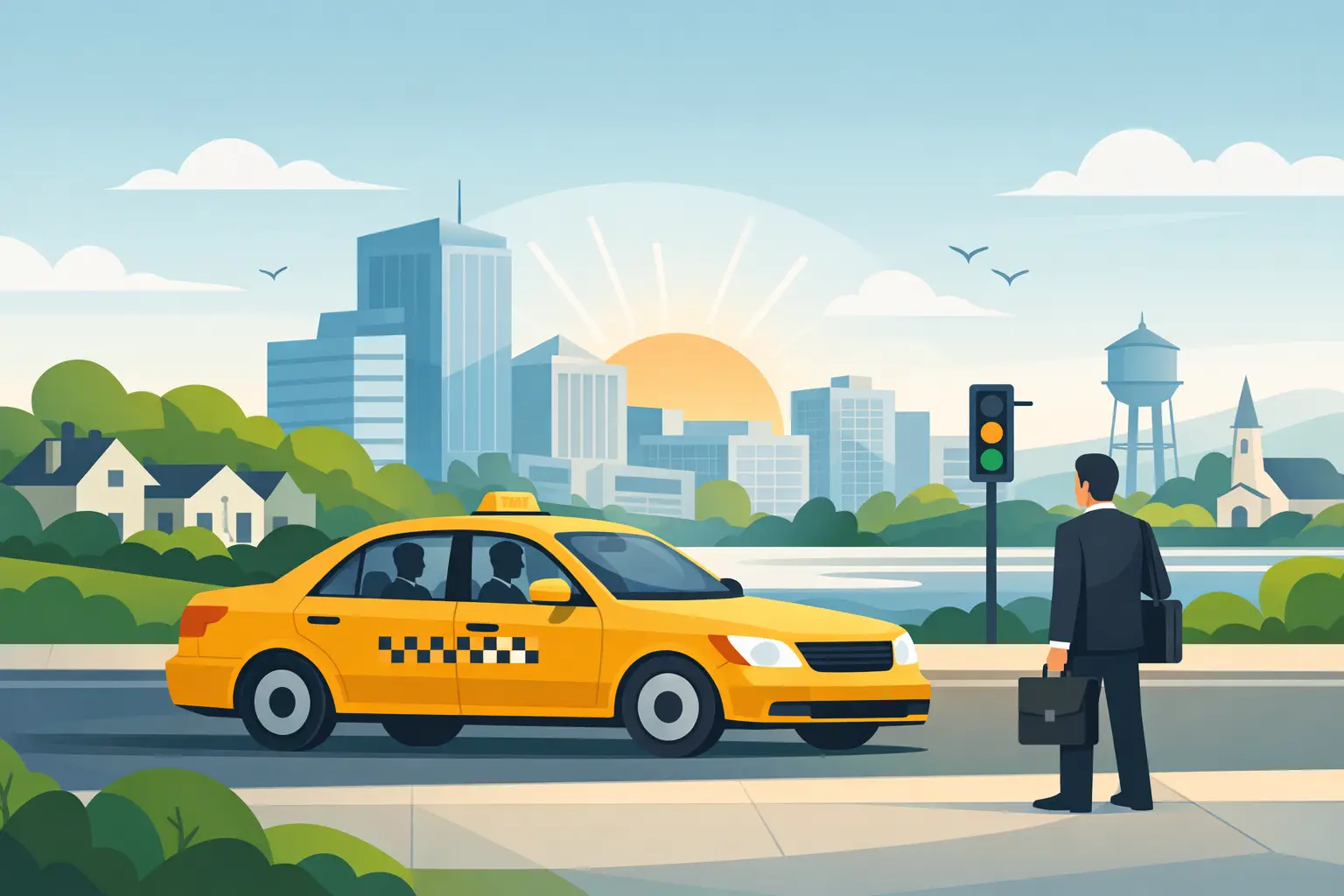 Taxi to Work in Hempstead Made Simple